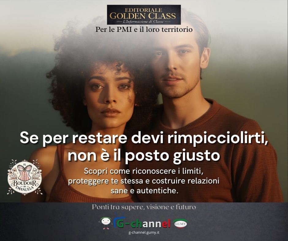 Se per restare devi rimpicciolirti, non è il posto giusto